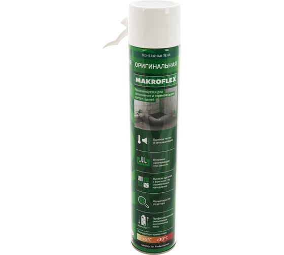 Монтажная пена Makroflex Макрофлекс ORIGINAL СТД 0,75 л 3003543