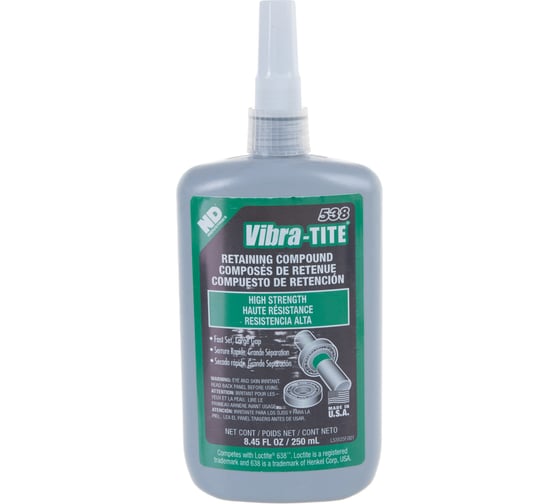 Вал-втулочный фиксатор Vibra-Tite 538 250 мл 53825