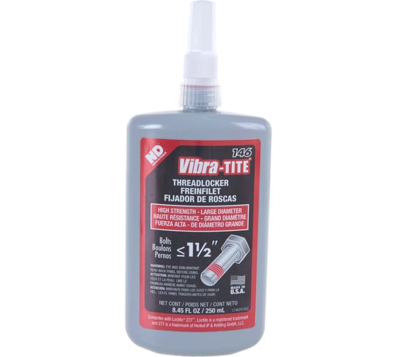 Резьбовой фиксатор высокой прочности Vibra-Tite 146 250 мл 14625