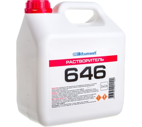Растворитель Bitumast 646 2,8 л /2,4 кг 4607952901100