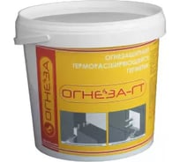 Противопожарный терморасширяющийся акриловый герметик ОГНЕЗА ГТ, 20 кг