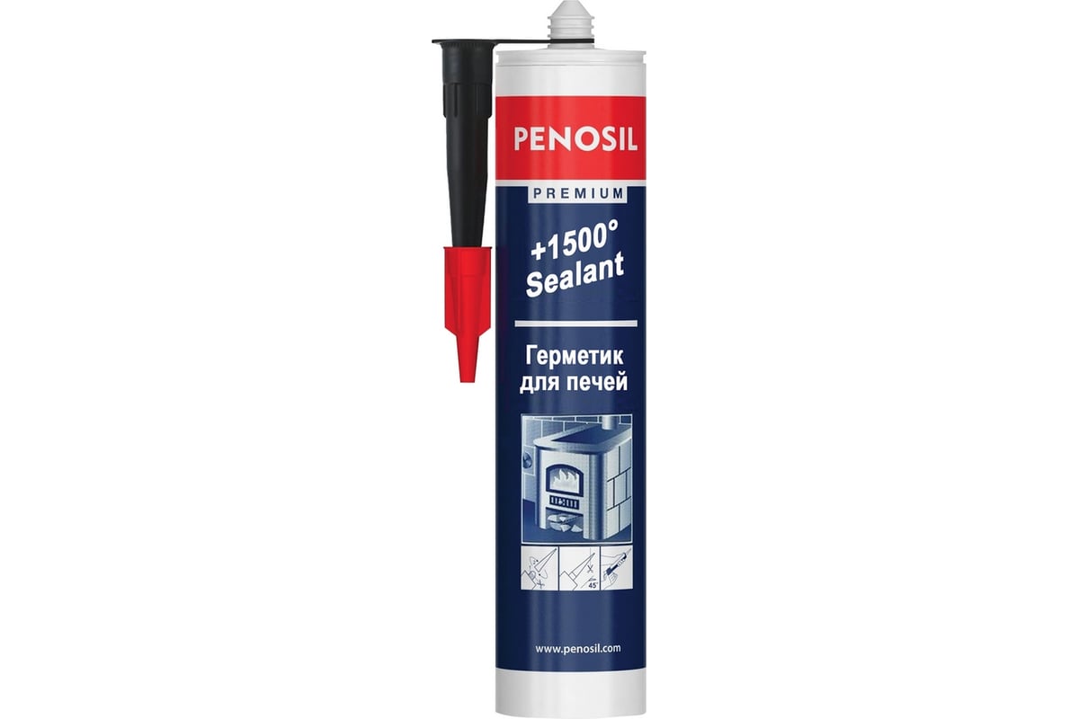 Жаростойкий герметик ОГНЕЗА PENOSIL Premium 1500 Sealant 310 мл ...