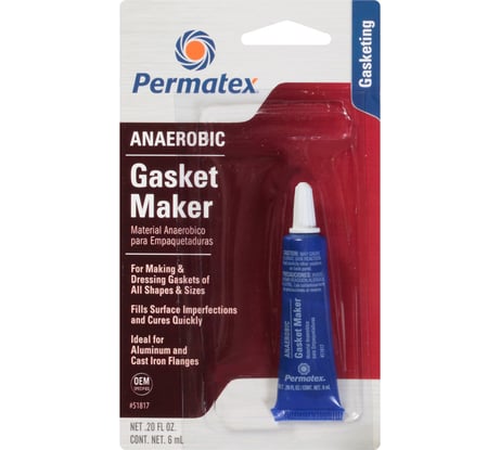 Анаэробный формирователь прокладок PERMATEX тюбик 6 мл 51817