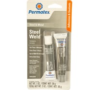Эпоксидный клей PERMATEX мульти-металл 4 мин, 2 тюбика 28г.+56г. 84209