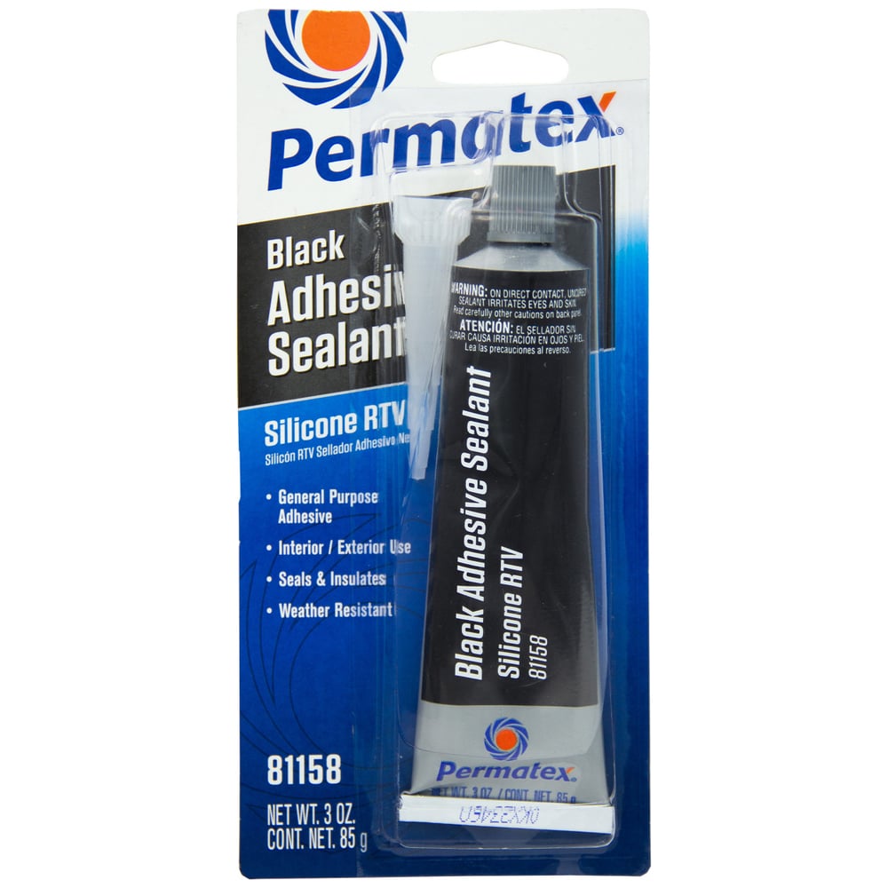 Клей-герметик PERMATEX RTV силиконовый/черный/тюбик 85г. 81158 ...