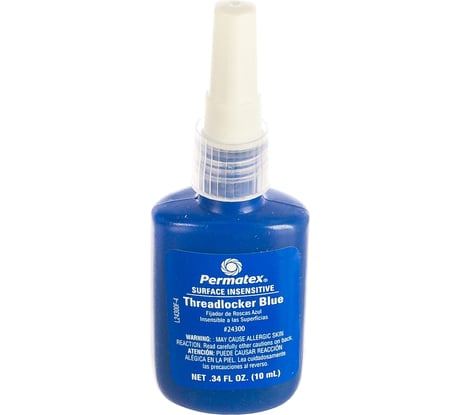 Фиксатор резьбы для замасленных соединений PERMATEX синий 10 мл. 24300