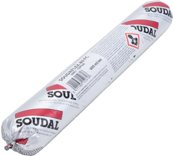 Клей-герметик SOUDAL Соудафлекс 40 ФС серый 134715