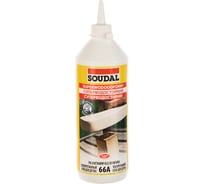 Суперводостойкий полиуретановый клей для дерева SOUDAL 66А 750 мл D4 104738