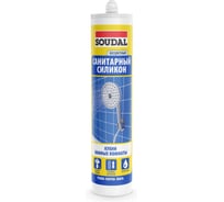 Санитарный силикон SOUDAL бесцветный 105897