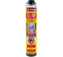 Зимняя пистолетная пена SOUDAL желтая 50 115003