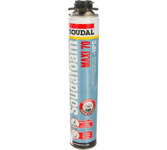 Зимняя пистолетная пена SOUDAL Соудафоам Макси 70 118316