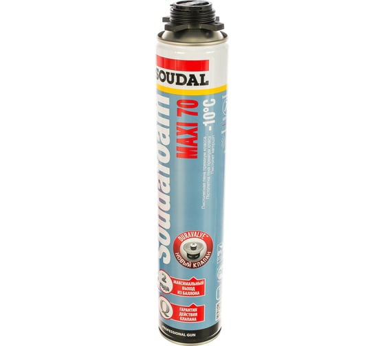 Зимняя пистолетная пена SOUDAL Соудафоам Макси 70 118316