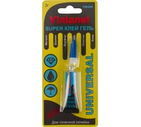 Моментальный клей Vintanet цианоакрилатный гель, 3 гр, блистер VN409