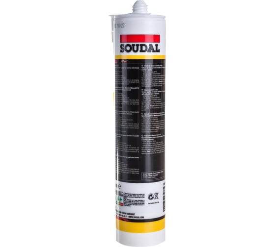 Oгнестойкий силикон SOUDAL В1 FR белый 147413