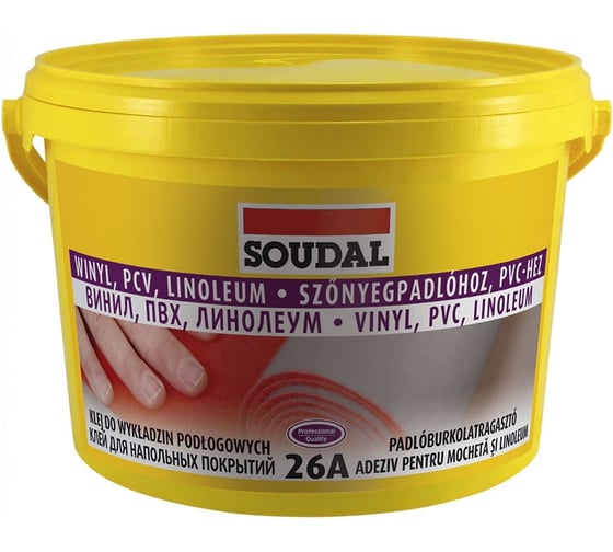 Клей для напольных покрытий SOUDAL 26А 107643 1