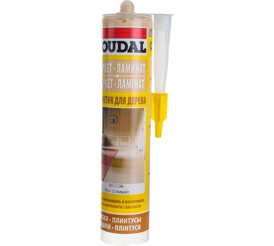 Паркетный акриловый герметик под бук SOUDAL 111257