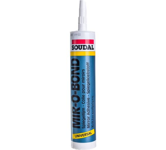 Клей для зеркал SOUDAL Миробонд серый 103146
