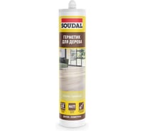 Паркетный акриловый герметик под сосну SOUDAL 119645