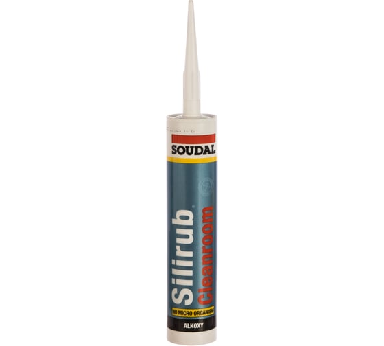 Герметик SOUDAL Силируб Клинрум белый 112346