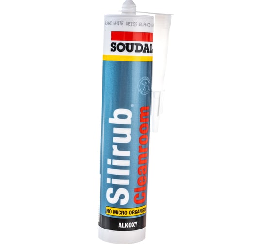 Герметик SOUDAL Силируб Клинрум белый 112346