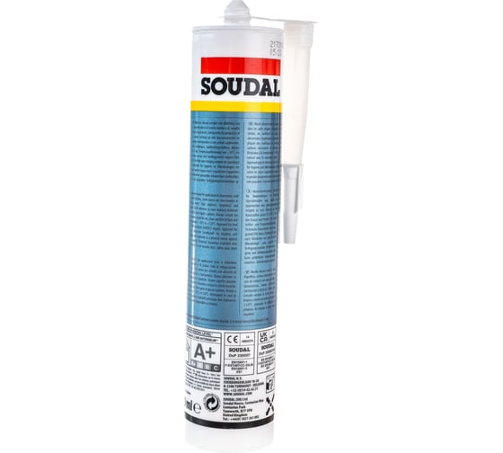 Герметик SOUDAL Силируб Клинрум белый 112346