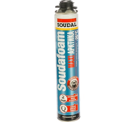 Зимняя пистолетная пена SOUDAL Соудафоам Макси 70 Арктик 121625