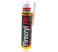 Огнестойкий акриловый герметик SOUDAL Фаеракрил FR 106329