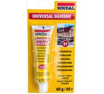 Универсальный силикон SOUDAL бесцветный 120032