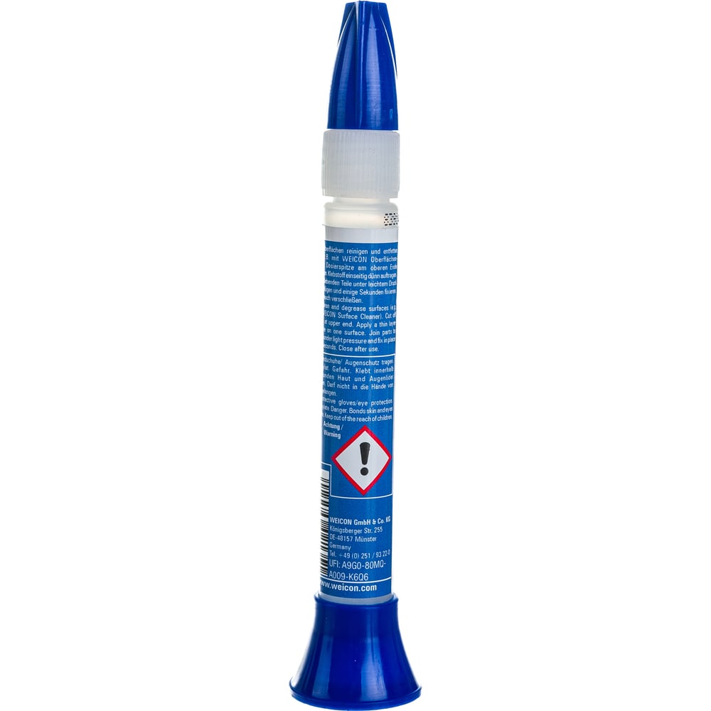 Цианоакрилатный клей WEICON Contact VA 8406 (основа этилат) 12 г