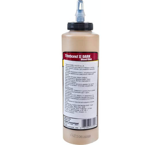 Клей для темных пород дерева Titebond Dark Wood Glue 3704