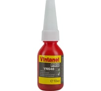 Вал-втулочный фиксатор VINTANET VN648 высокотемпературный, быстроотверждаемый, 10 мл VN64810