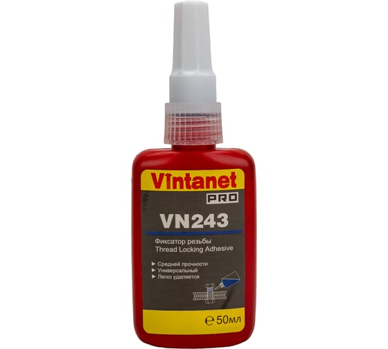 Фиксатор резьбы средней прочности VINTANET VN243 50 мл VN24350
