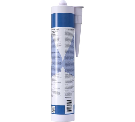 Герметик EasyBuild силиконовый санитарный Easysil Sanitary, бежевый, 310мл 10006