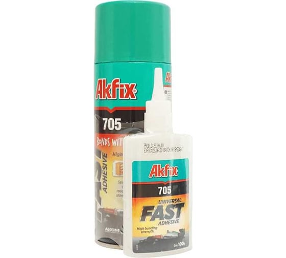 Набор для склеивания Akfix 705 (В50 гр + 200 мл) AN705_50
