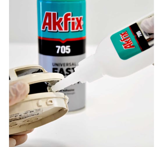 Набор для склеивания Akfix 705 (В50 гр + 200 мл) AN705_50