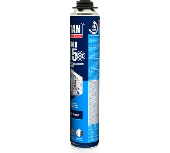 Профессиональная зимняя пена Tytan PROFESSIONAL 65 UNI 750 мл 10933 54228