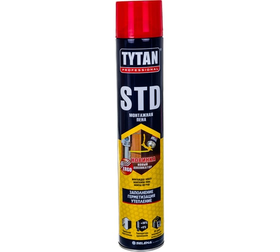 Монтажная пена TYTAN PROFESSIONAL STD ERGO летняя 750мл 21116
