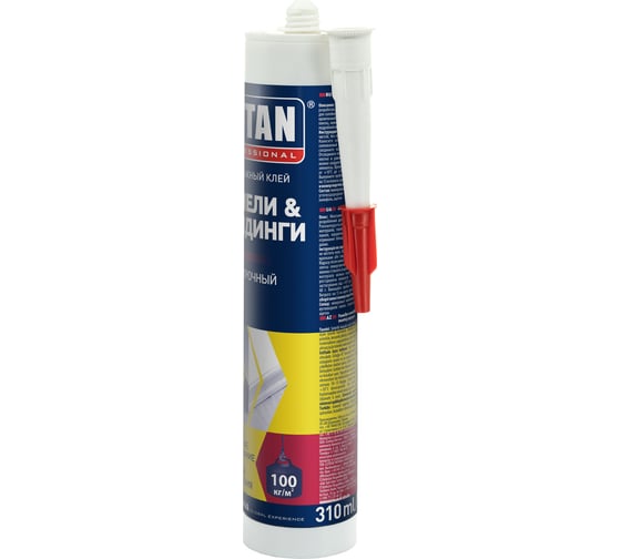 Монтажный клей Tytan PROFESSIONAL Панели & Молдинги, бежевый 310мл 96283 27102