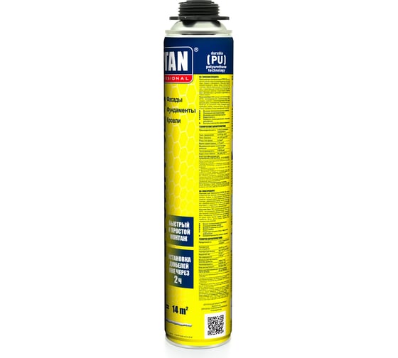 Клей для наружной теплоизоляции TYTAN PROFESSIONAL Styro 753 GUN 750мл 77961