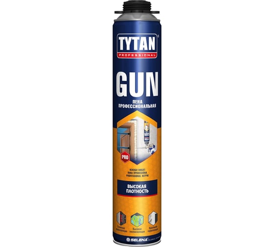 Профессиональная пена Tytan PROFESSIONAL GUN O2 летняя, 750 мл 16999 246002 1
