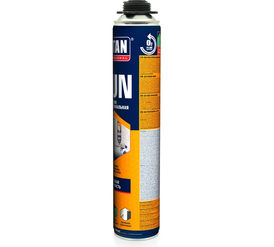 Профессиональная пена Tytan PROFESSIONAL GUN O2 летняя, 750 мл 16999 246002