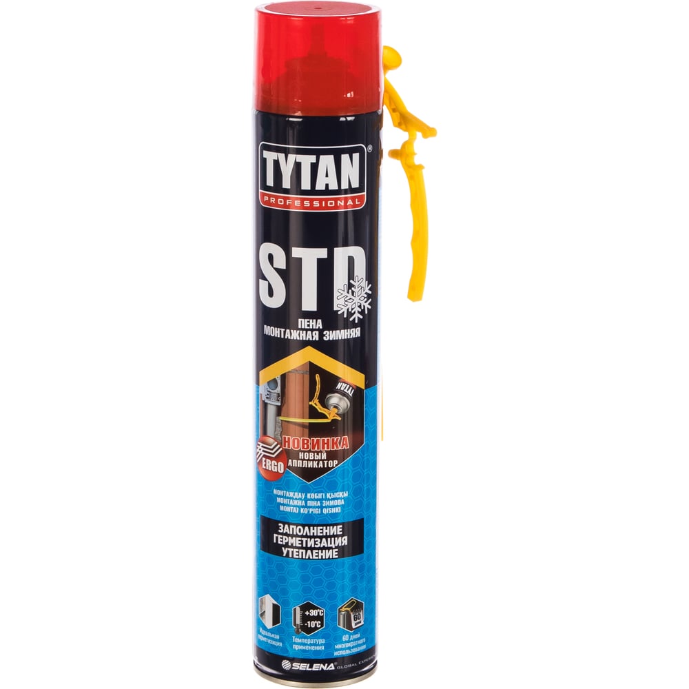 Монтажная пена TYTAN PROFESSIONAL STD O2 зимняя 750мл 20263 - выгодная ...