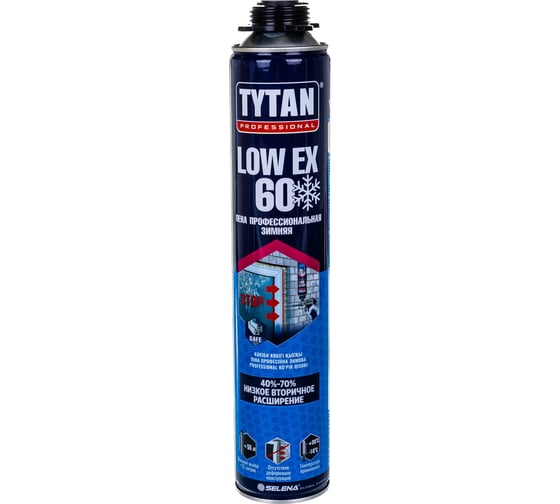 Профессиональная пена TYTAN PROFESSIONAL LOWEX 60 зимняя 750 мл 97488