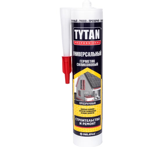 Силиконовый универсальный герметик TYTAN PROFESSIONAL бесцветный 280мл 71491