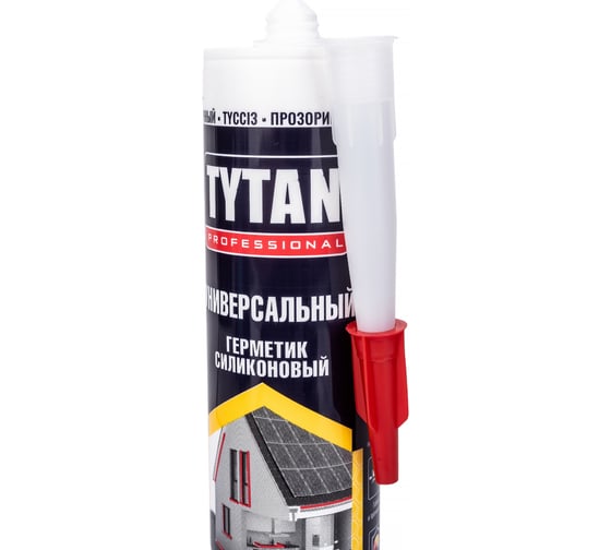 Силиконовый универсальный герметик TYTAN PROFESSIONAL бесцветный 280мл 71491