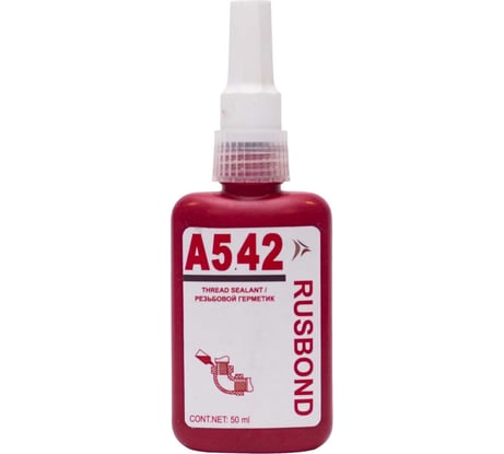 Герметик трубной резьбы RusBond текучий, 50 мл RusBond A5.42.50