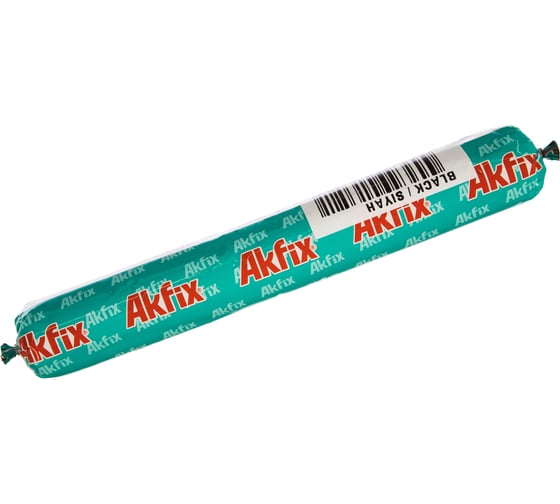 Полиуретановый быстросохнущий герметик Akfix 637FC, черный, 600 мл. AA668