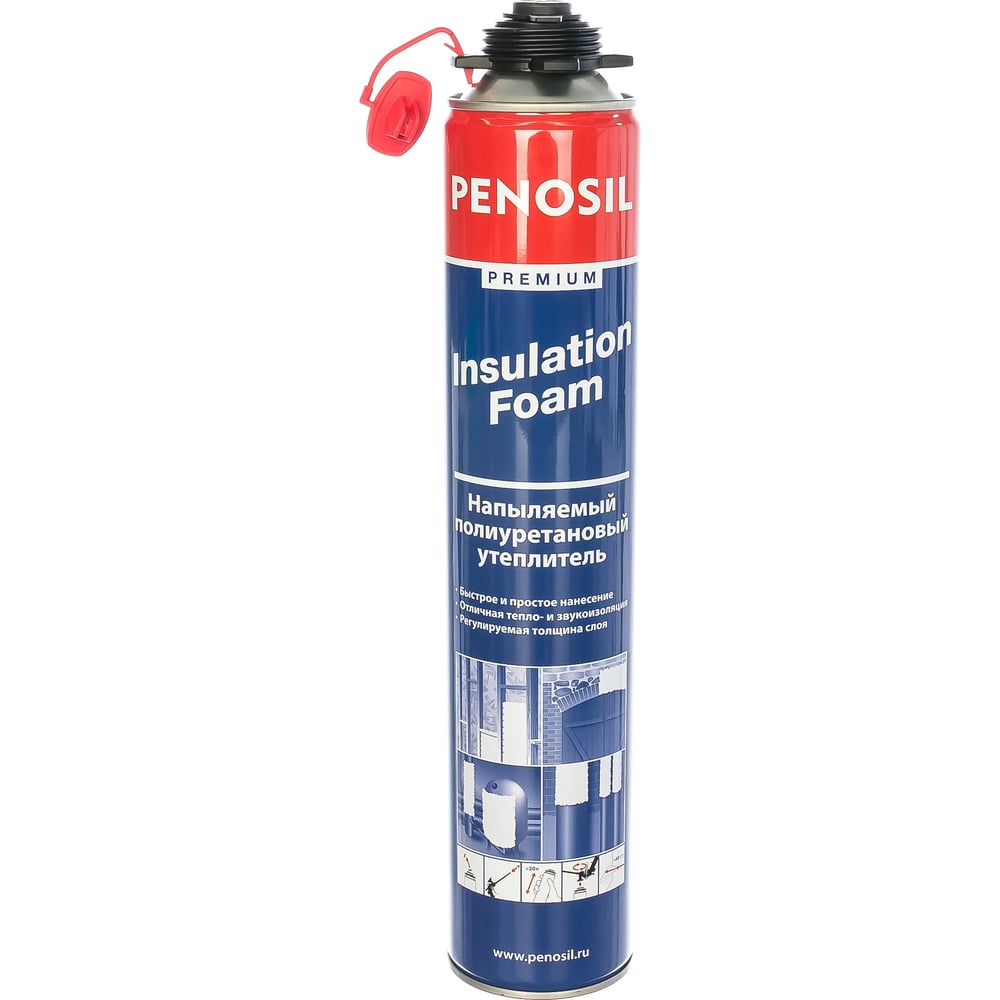 Напыляемый полиуретановый утеплитель Penosil Premium Insulation Foam ...