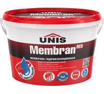 Гидроизоляционная мембрана UNIS RedMembran 4 кг готовая гидроизоляция 4607005185679