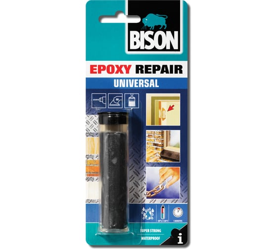 Заполнитель BISON EPOXY REPAIR UNIVERSAL CRD 56G 6305570